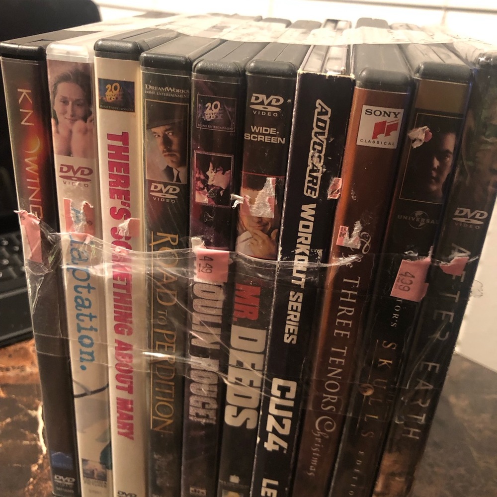 Random Movie Box Bundle Lot 10 DVD Movies Action Drama Classics Horror Family
